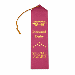 Special Award Pinewood Derby® Ribbon