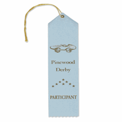 Participation Pinewood Derby&reg; Ribbon