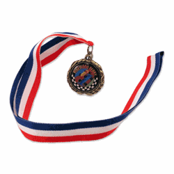 Pinewood Derby® Neck Ribbon - Bronze Medal