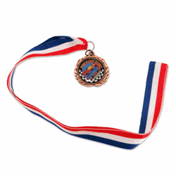 Pinewood Derby® Neck Ribbon - Gold Medal