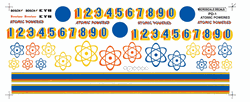 Atomic Powered Decal - PD 1